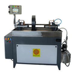 重量鉄道部品の磁粉検査